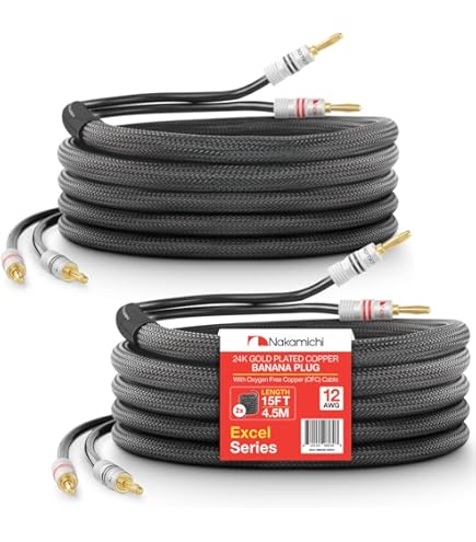 Amazon | AudioQuest - Rocket 11 シングルバイワイヤースピーカー